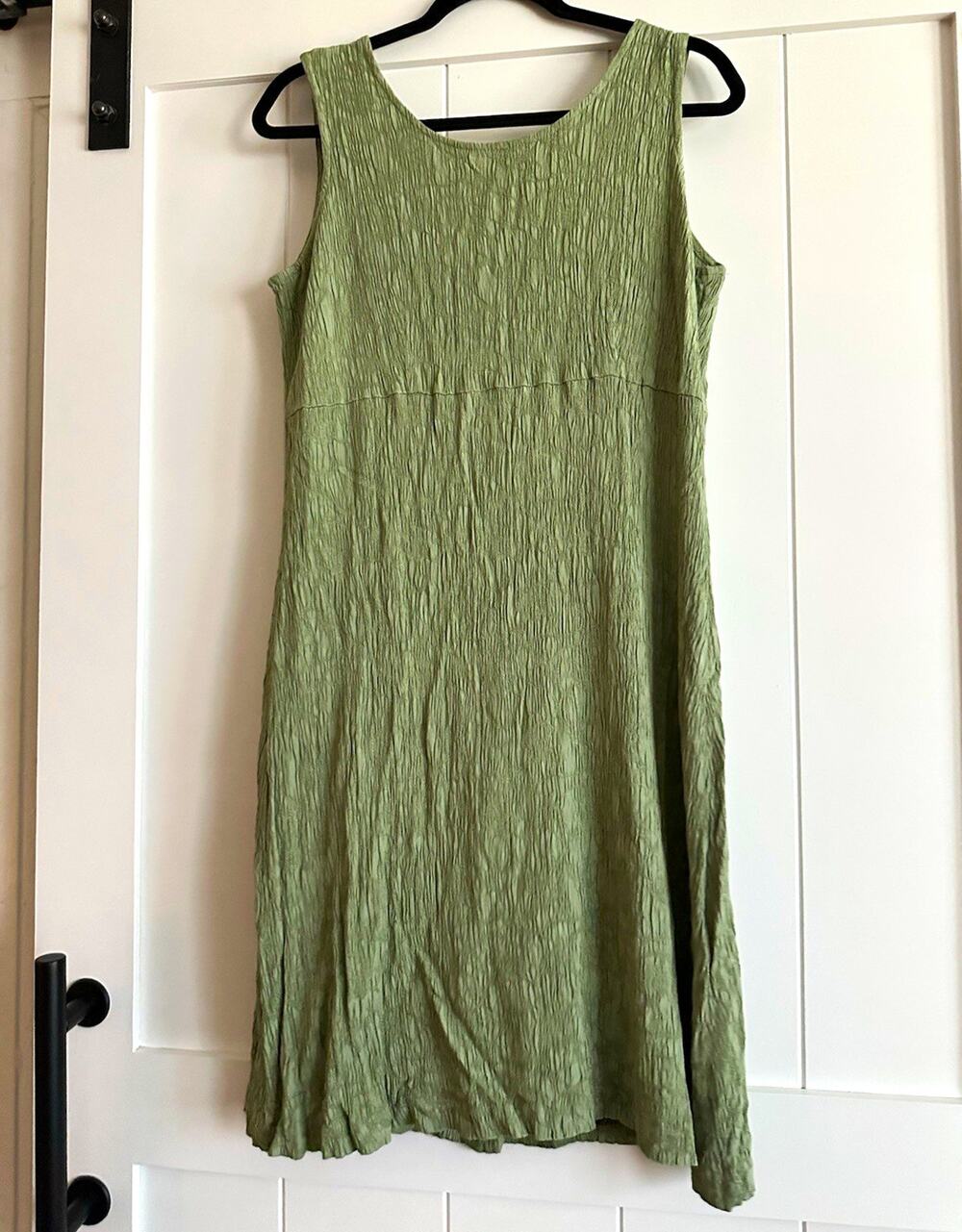 K Studio Collection Size 18 Green Sleeveless Shift Dress Y2K Romantic Fairycore